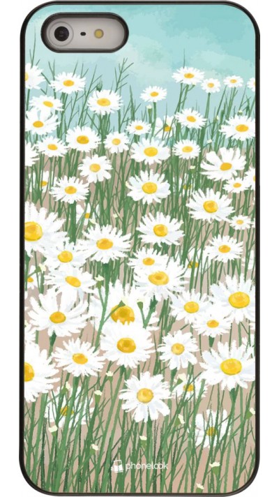 Coque iPhone 5/5s / SE (2016) - Flower Field Art