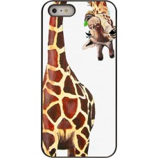 Hülle iPhone 5/5s / SE (2016) - Giraffe Fit