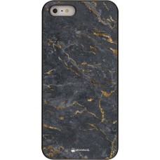 Coque iPhone 5/5s / SE (2016) - Grey Gold Marble