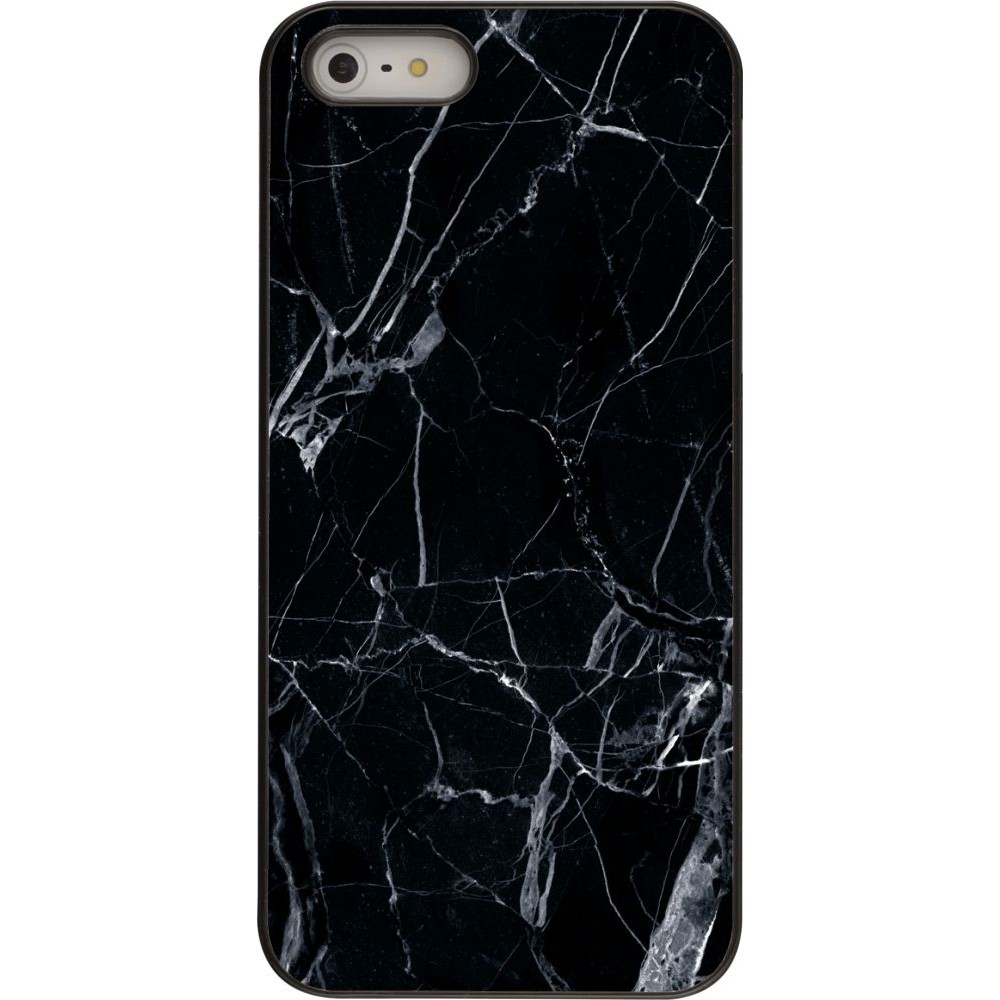 Hülle iPhone 5/5s / SE (2016) -  Marble Black 01
