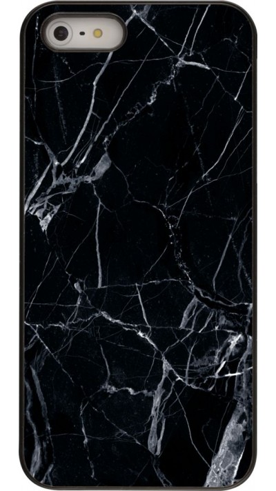 Coque iPhone 5/5s / SE (2016) -  Marble Black 01