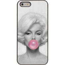 Coque iPhone 5/5s / SE (2016) - Marilyn Bubble