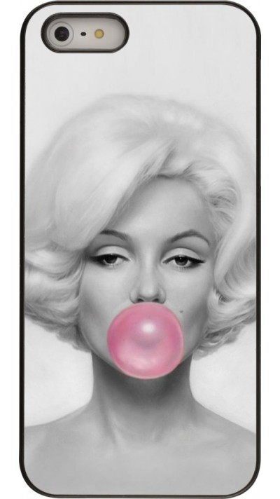 Coque iPhone 5/5s / SE (2016) - Marilyn Bubble