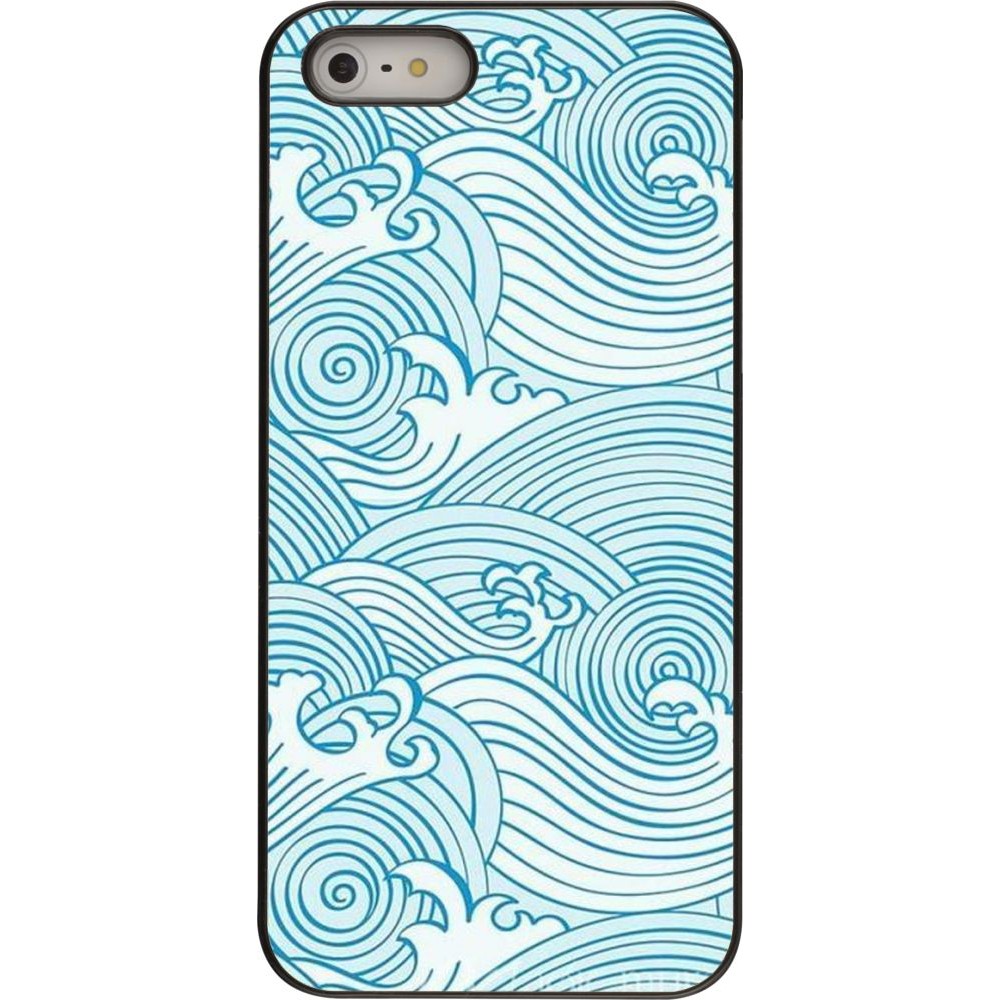Hülle iPhone 5/5s / SE (2016) - Ocean Waves