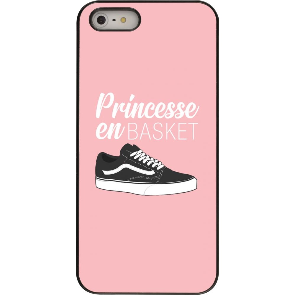 Coque iPhone 5/5s / SE (2016) - princesse en basket