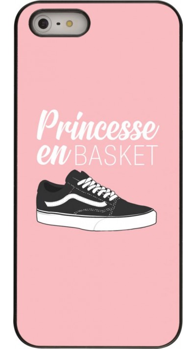 Coque iPhone 5/5s / SE (2016) - princesse en basket