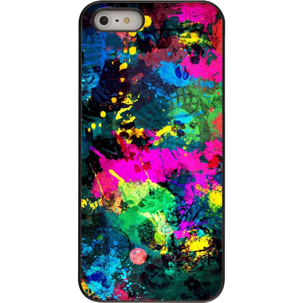 Hülle iPhone 5/5s / SE (2016) - splash paint