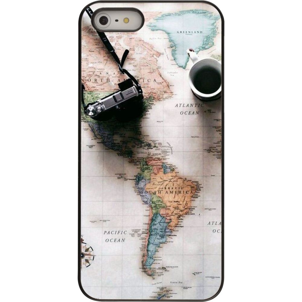 Coque iPhone 5/5s / SE (2016) - Travel 01