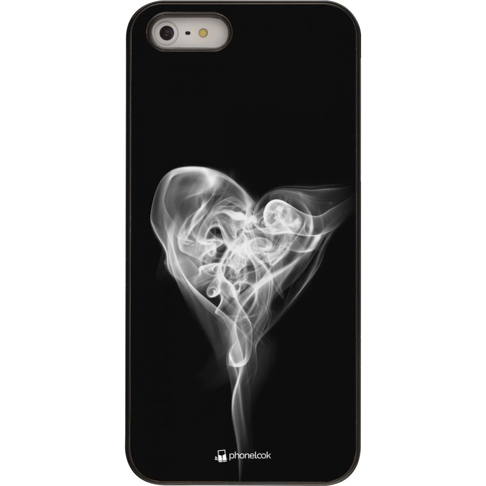 Coque iPhone 5/5s / SE (2016) - Valentine 2022 Black Smoke