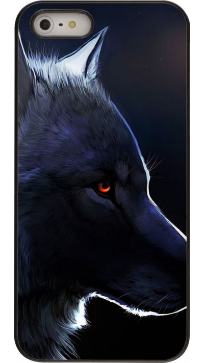 Hülle iPhone 5/5s / SE (2016) -  Wolf Shape
