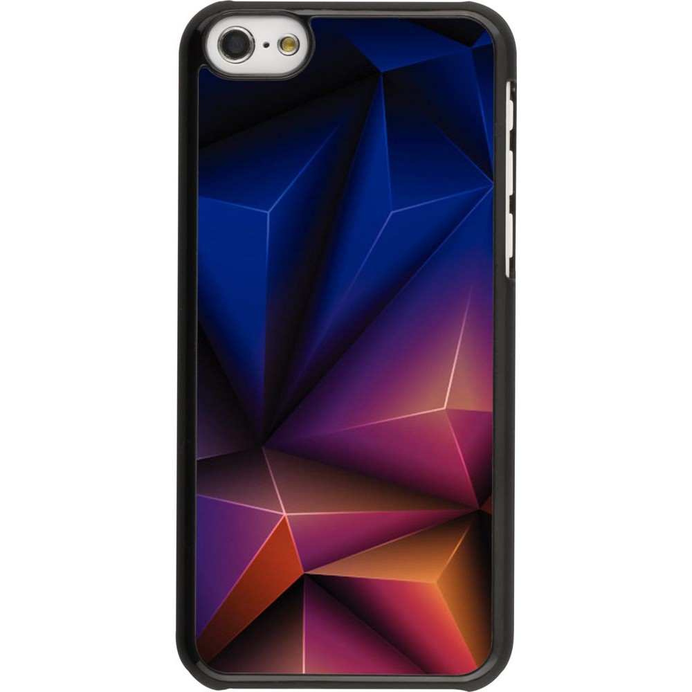 Coque iPhone 5c - Abstract Triangles 