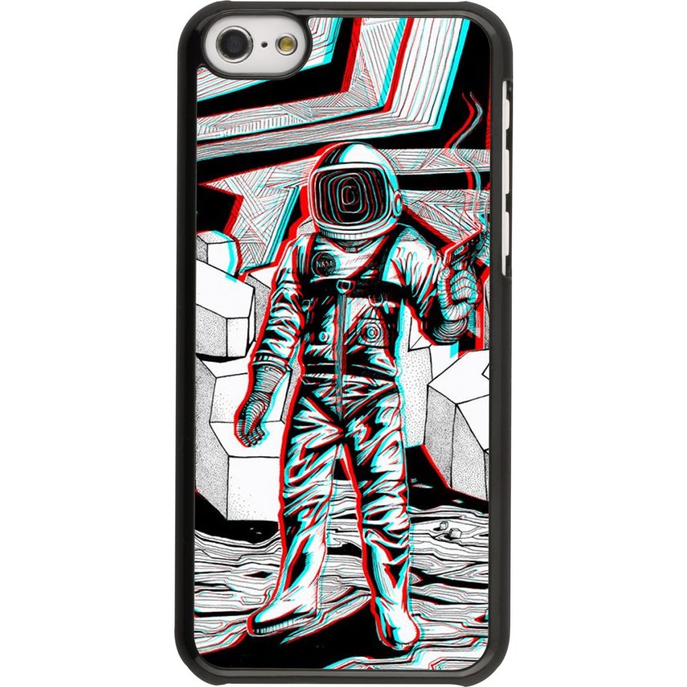 Coque iPhone 5c - Anaglyph Astronaut
