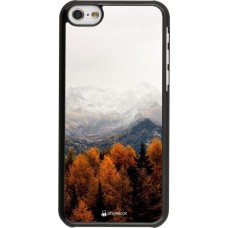 Coque iPhone 5c - Autumn 21 Forest Mountain
