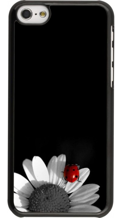 Coque iPhone 5c - Black and white Cox