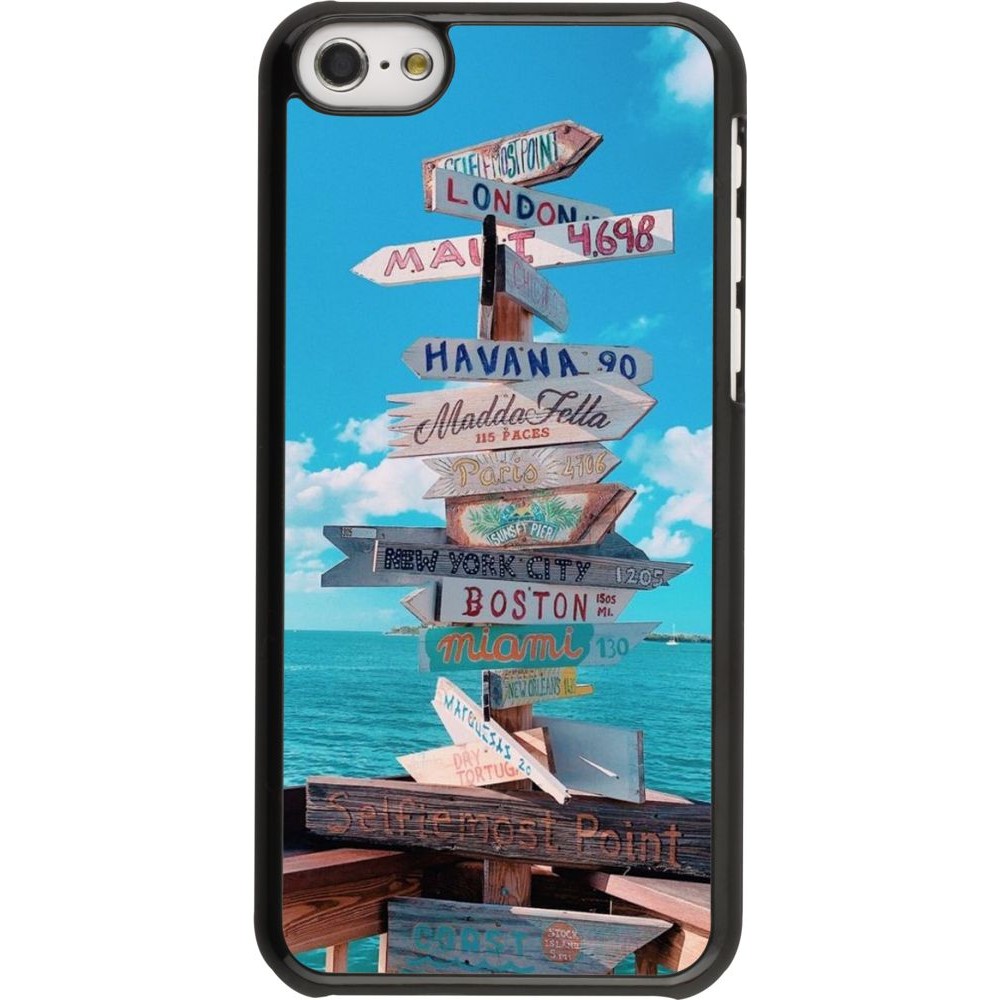 Coque iPhone 5c - Cool Cities Directions
