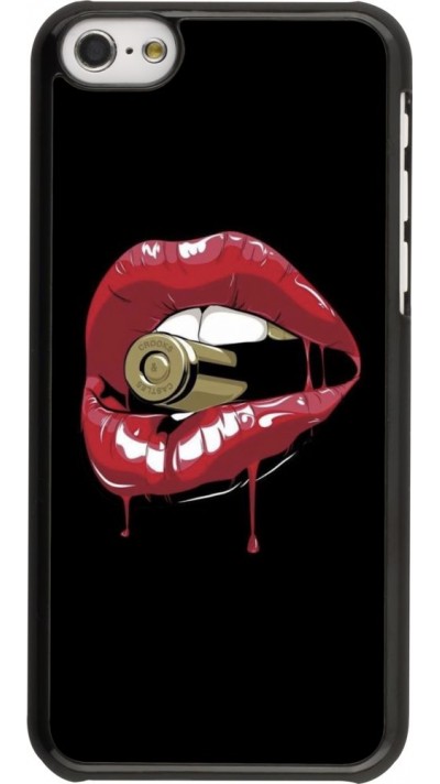 Hülle iPhone 5c - Lips bullet