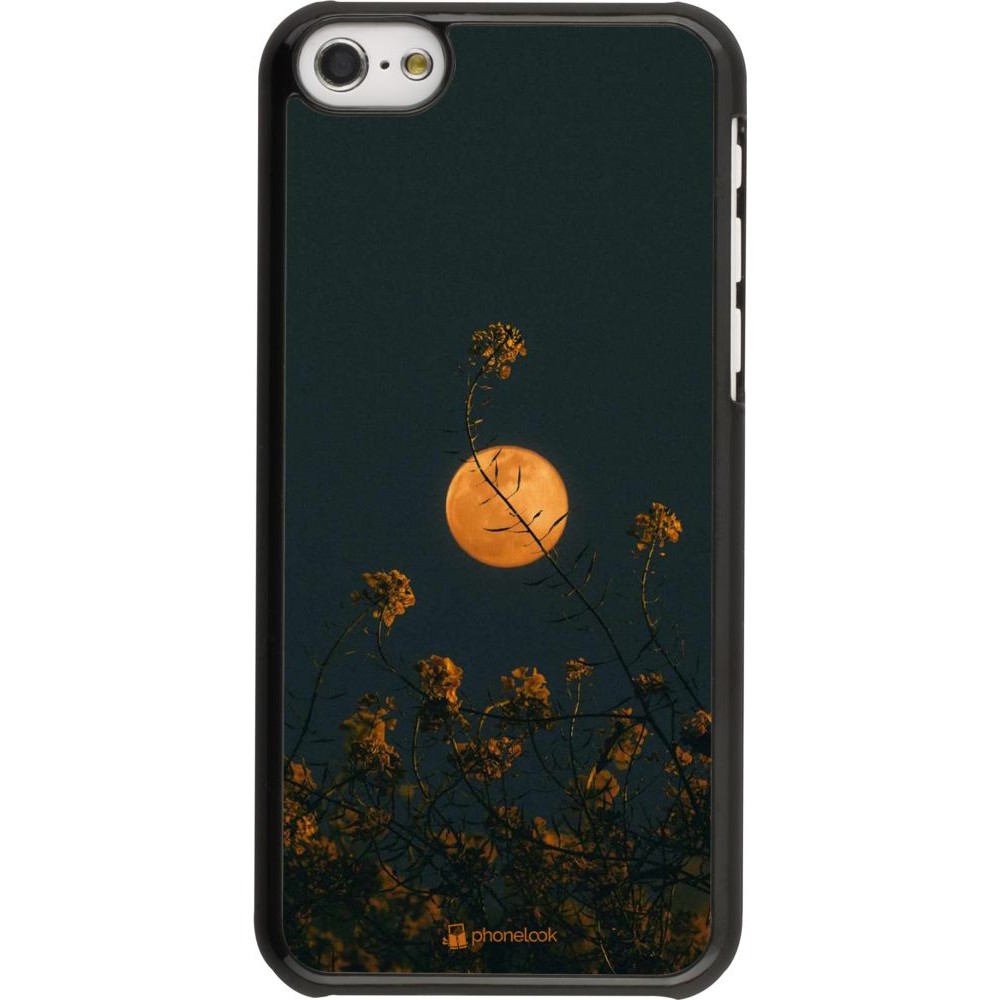 Hülle iPhone 5c - Moon Flowers