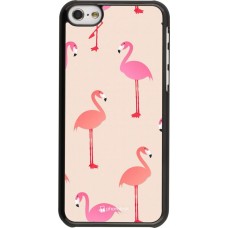 Hülle iPhone 5c - Pink Flamingos Pattern
