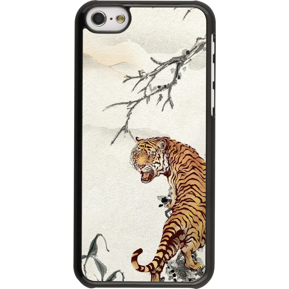 Coque iPhone 5c - Roaring Tiger