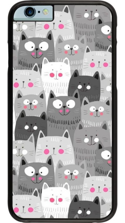 Coque iPhone 6/6s - Chats gris troupeau