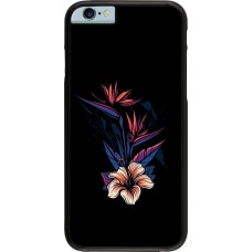 Hülle iPhone 6/6s - Dark Flowers