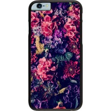 Hülle iPhone 6/6s - Flowers Dark