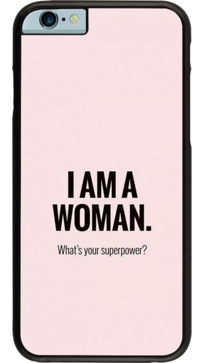 Coque iPhone 6/6s - I am a woman
