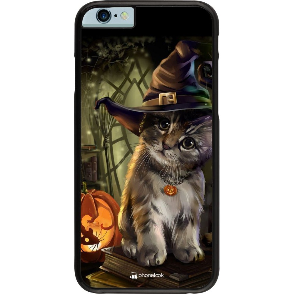 Hülle iPhone 6/6s - Halloween 21 Witch cat