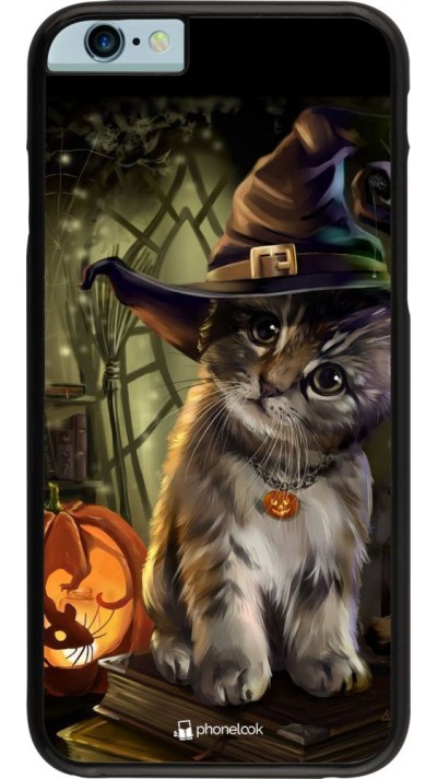 Coque iPhone 6/6s - Halloween 21 Witch cat