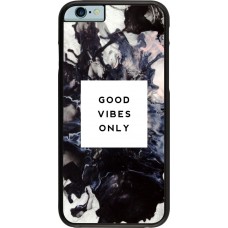 Hülle iPhone 6/6s - Marble Good Vibes Only