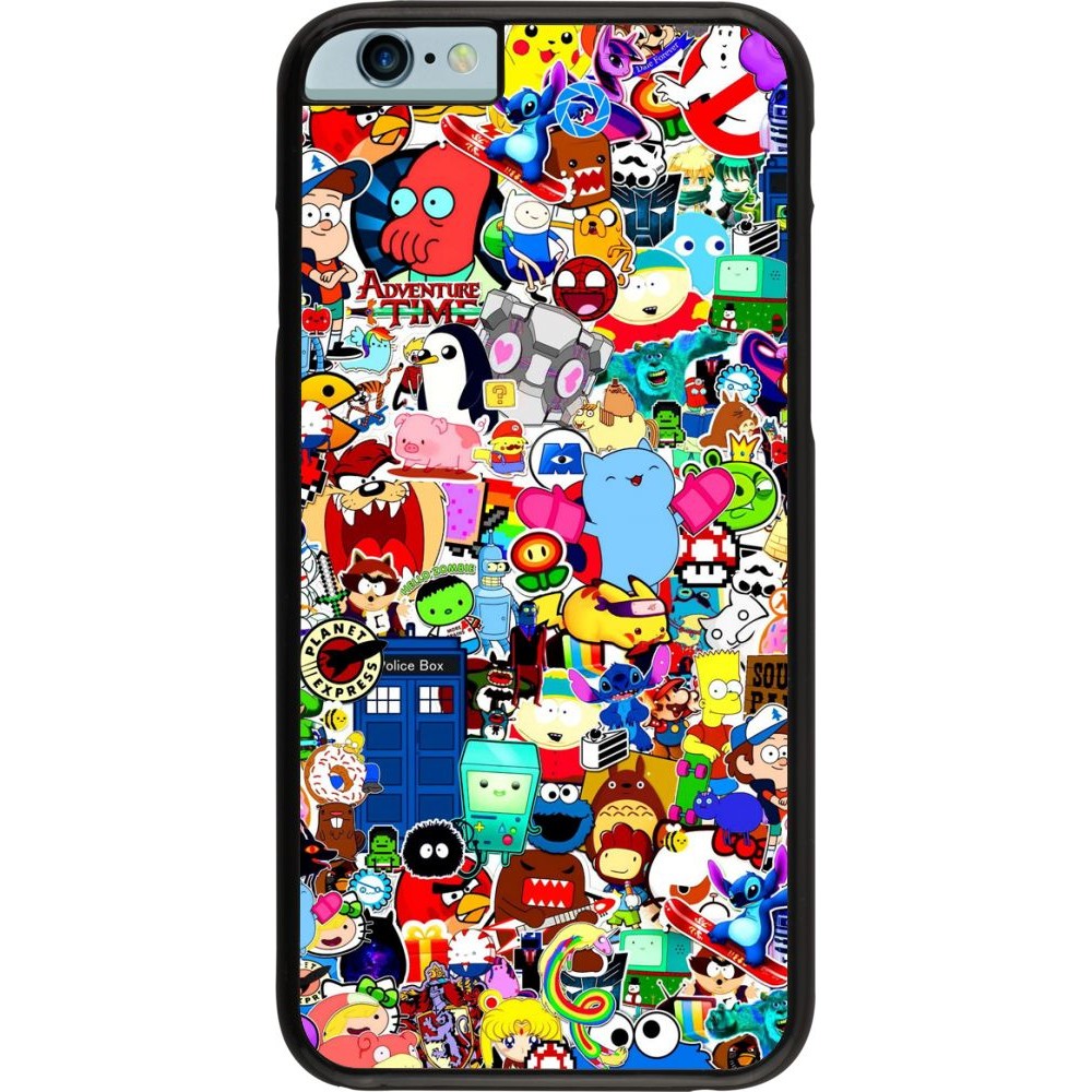 Coque iPhone 6/6s - Mixed cartoons