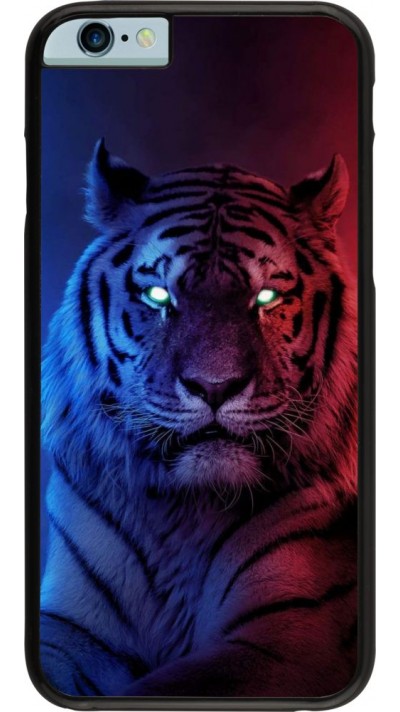 Coque iPhone 6/6s - Tiger Blue Red