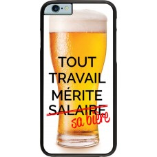 Coque iPhone 6/6s - Tout travail mérite sa bière