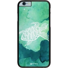 Coque iPhone 6/6s - Turtle Aztec Watercolor