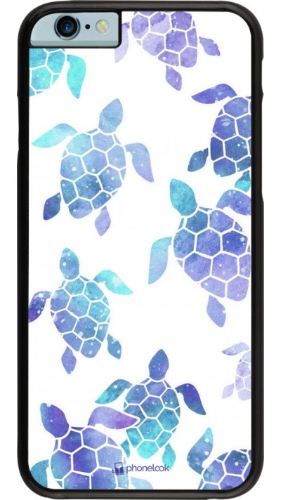 Coque iPhone 6/6s - Turtles pattern watercolor