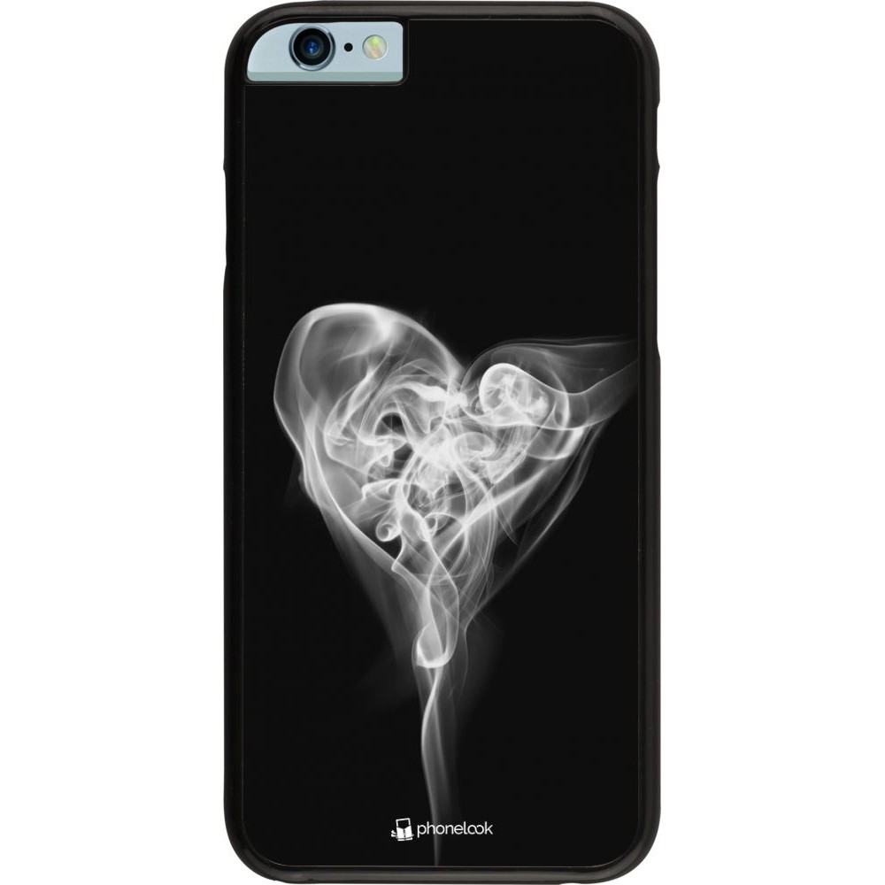 Hülle iPhone 6/6s - Valentine 2022 Black Smoke
