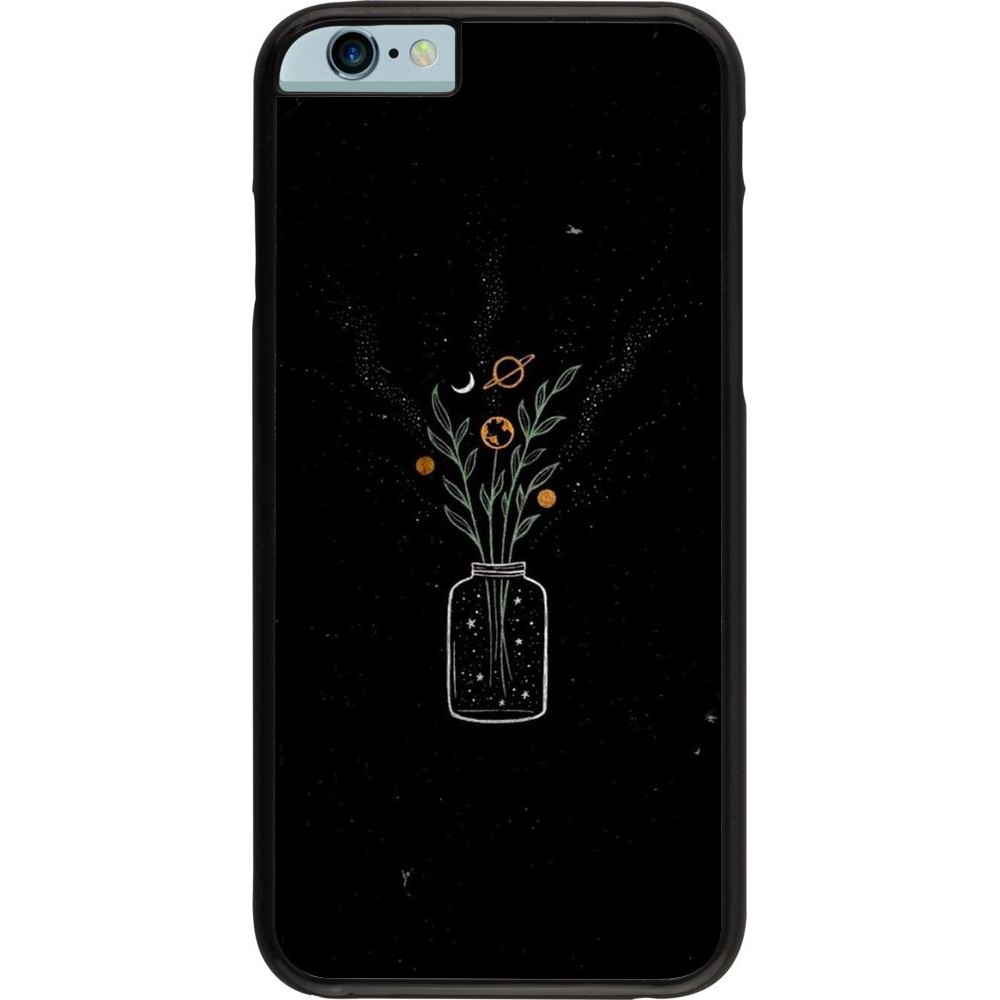 Hülle iPhone 6/6s - Vase black