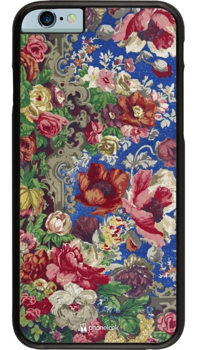 Hülle iPhone 6/6s - Vintage Art Flowers