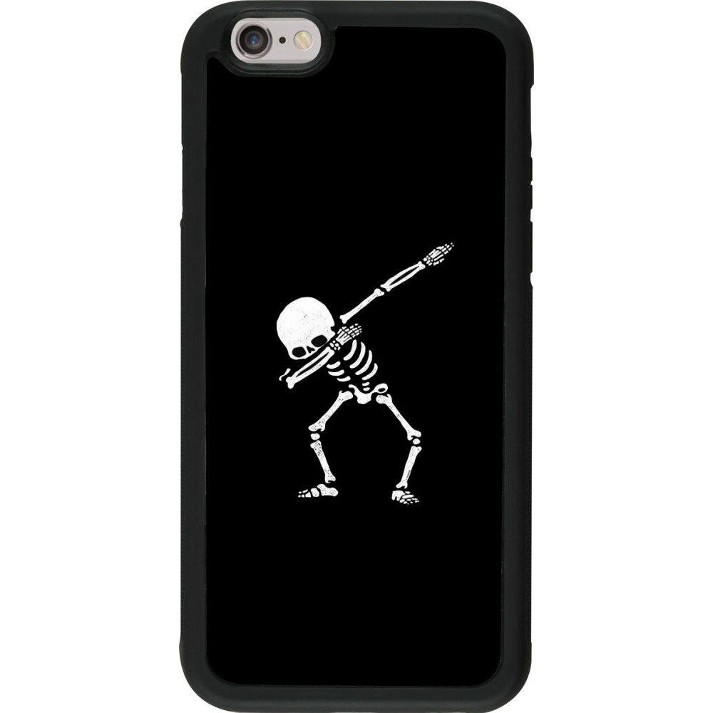 Coque iPhone 6/6s - Silicone rigide noir Halloween 19 09