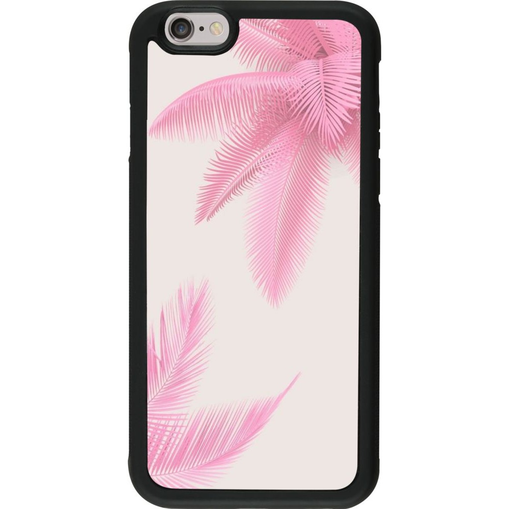 Coque iPhone 6/6s - Silicone rigide noir Summer 20 15