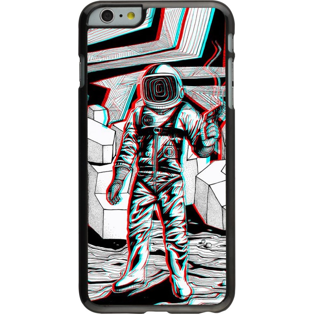 Hülle iPhone 6 Plus / 6s Plus - Anaglyph Astronaut