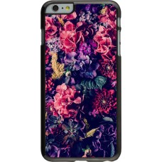 Coque iPhone 6 Plus / 6s Plus - Flowers Dark