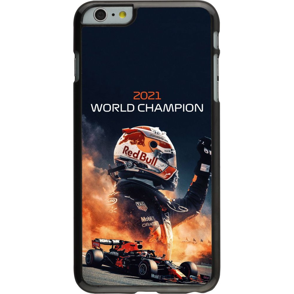 Coque iPhone 6 Plus / 6s Plus - Max Verstappen 2021 World Champion