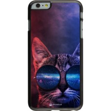 Hülle iPhone 6 Plus / 6s Plus - Red Blue Cat Glasses