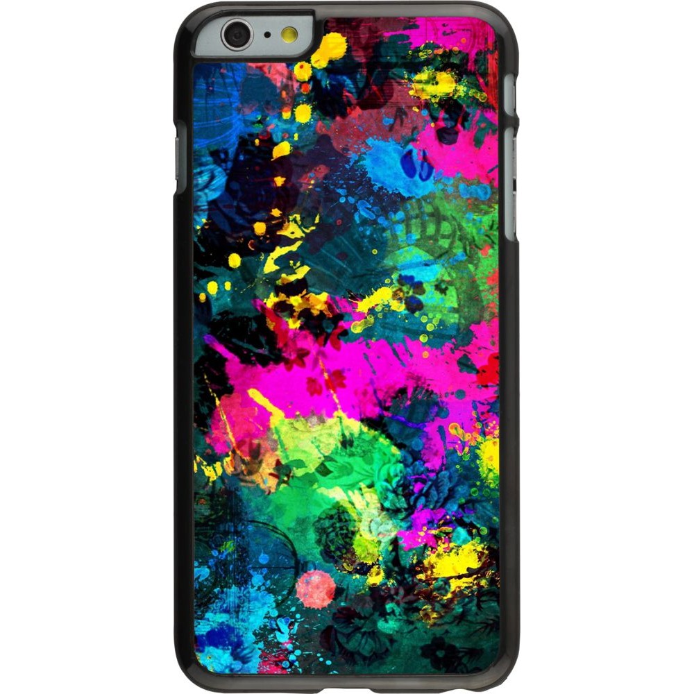 Coque iPhone 6 Plus / 6s Plus - splash paint