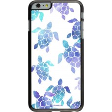 Hülle iPhone 6 Plus / 6s Plus - Turtles pattern watercolor