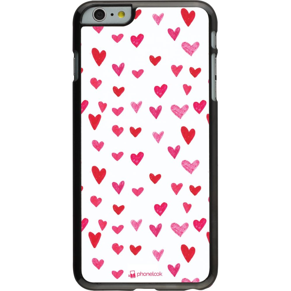 Coque iPhone 6 Plus / 6s Plus - Valentine 2022 Many pink hearts