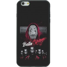 Coque iPhone 6 Plus / 6s Plus - Silicone rigide noir Bella Ciao