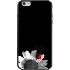 Coque iPhone 6 Plus / 6s Plus - Silicone rigide noir Black and white Cox