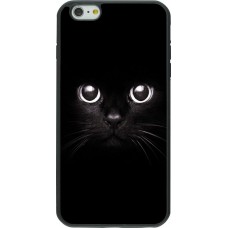Coque iPhone 6 Plus / 6s Plus - Silicone rigide noir Cat eyes